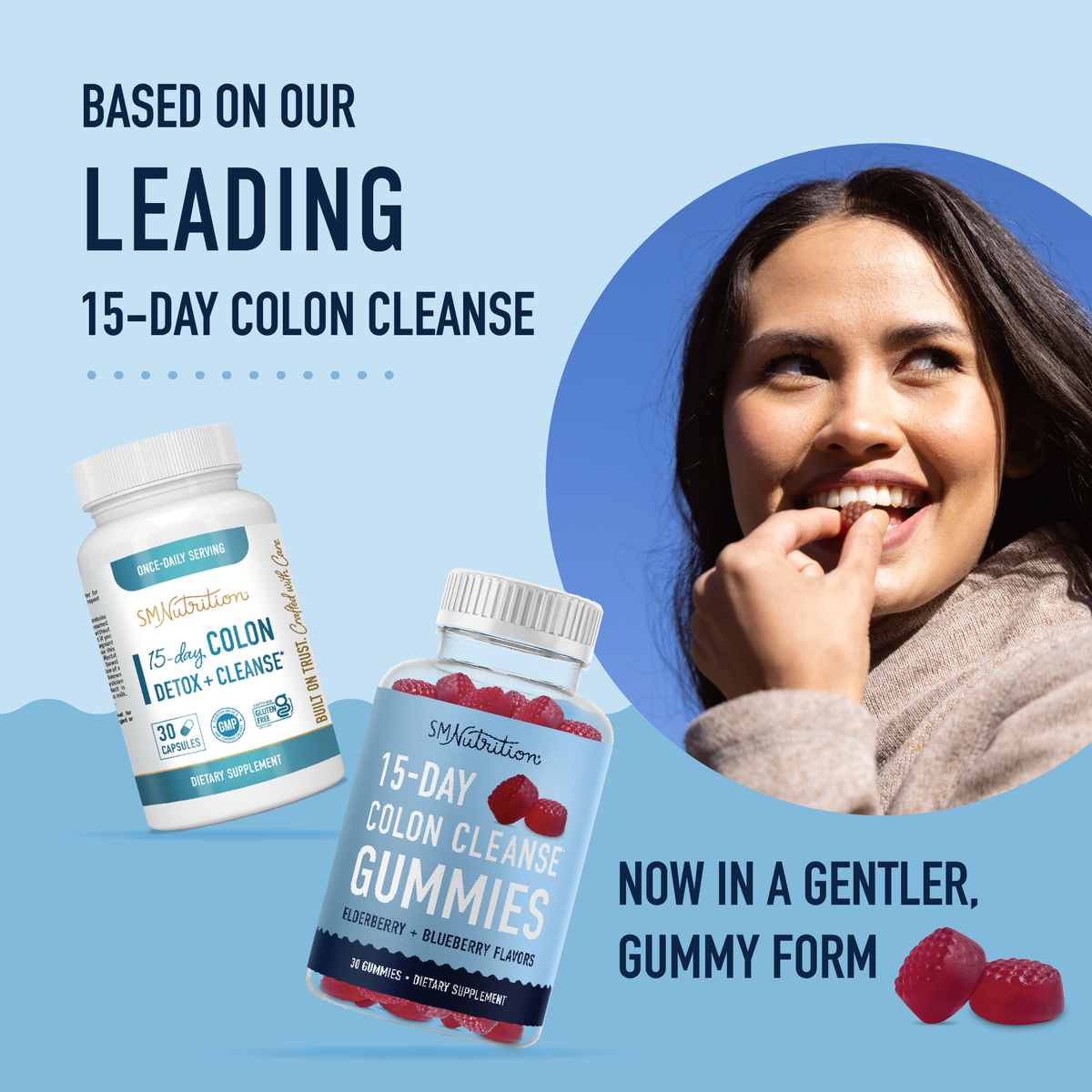 15-Day Colon Cleanse &amp; Detox Gummies, 30 Count