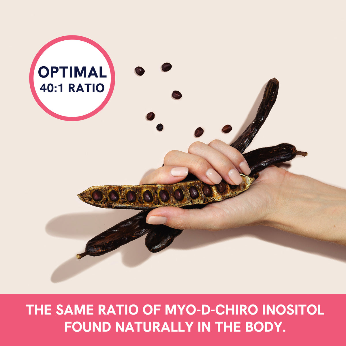 Myo & D-Chiro Inositol, 40:1 Ratio (120 Capsules)