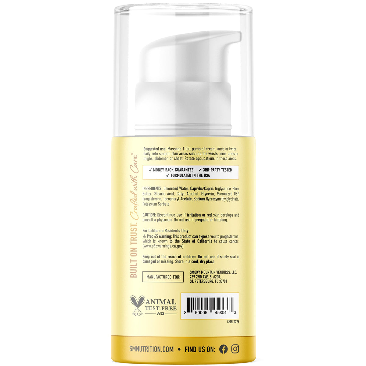 Advanced Progesto - Life Cream - SMNutrition