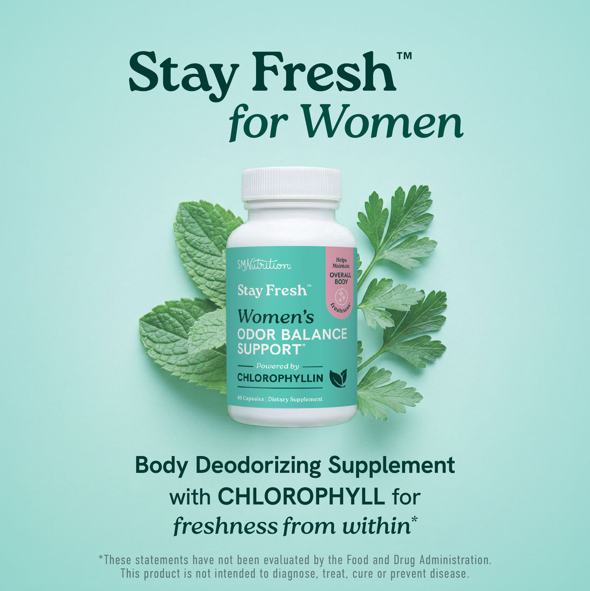 Internal Body Odor Support Capsules