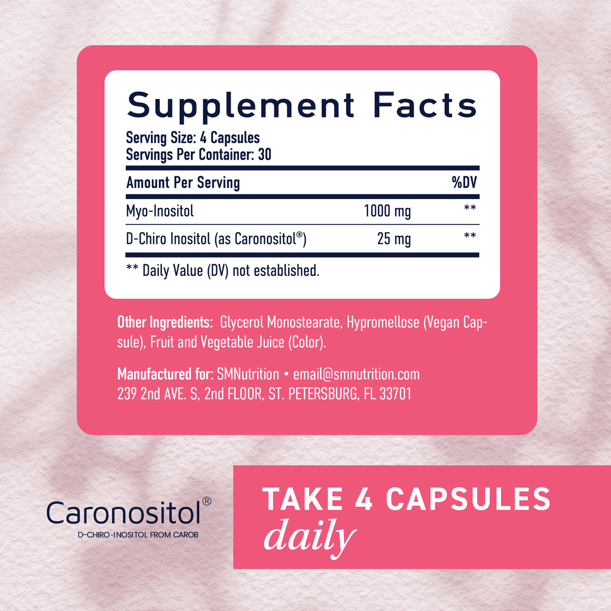 Myo & D-Chiro Inositol Beadlets