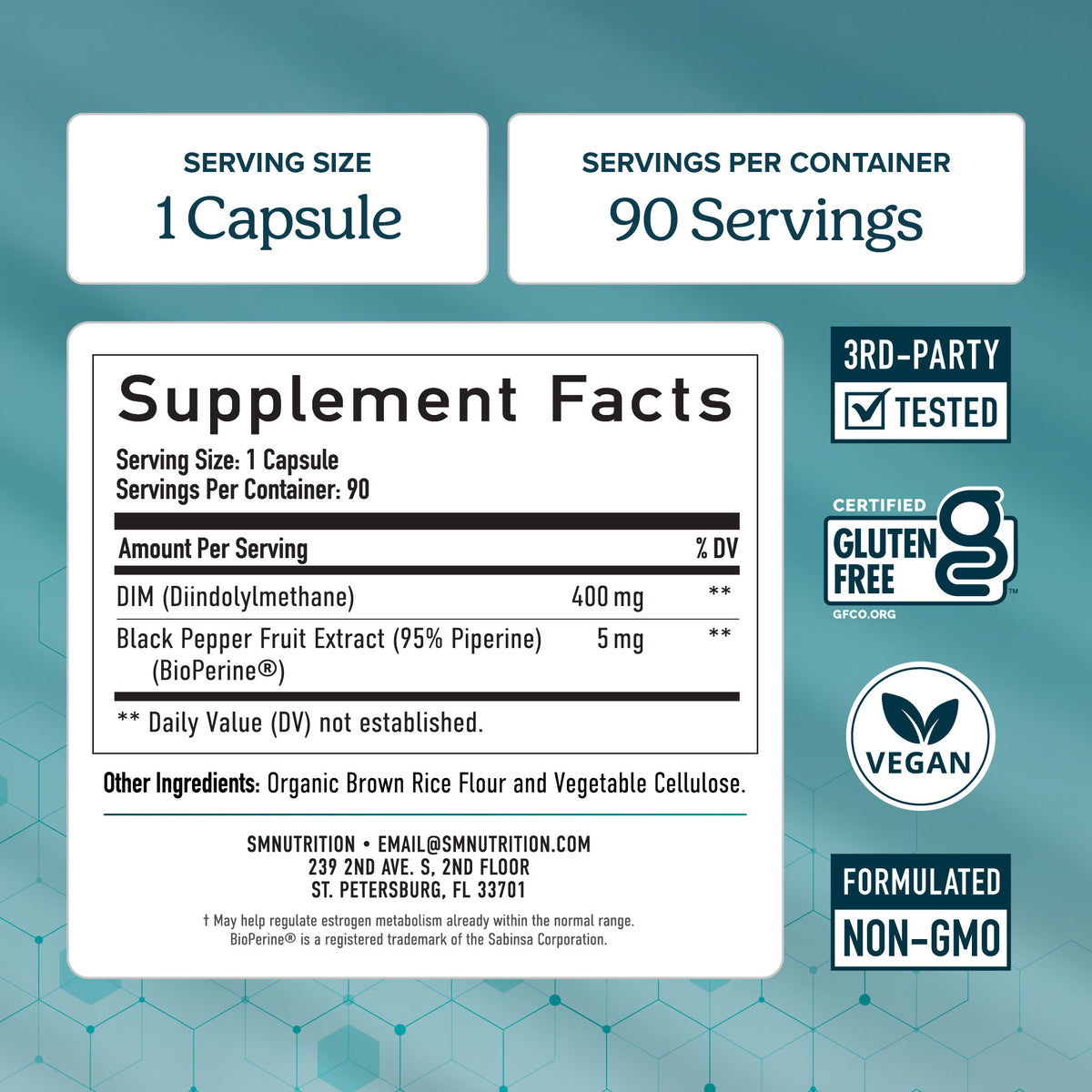 DIM 400mg Extra Strength Capsules