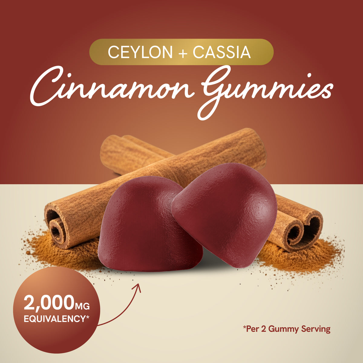 Sugar Free Cinnamon Gummies