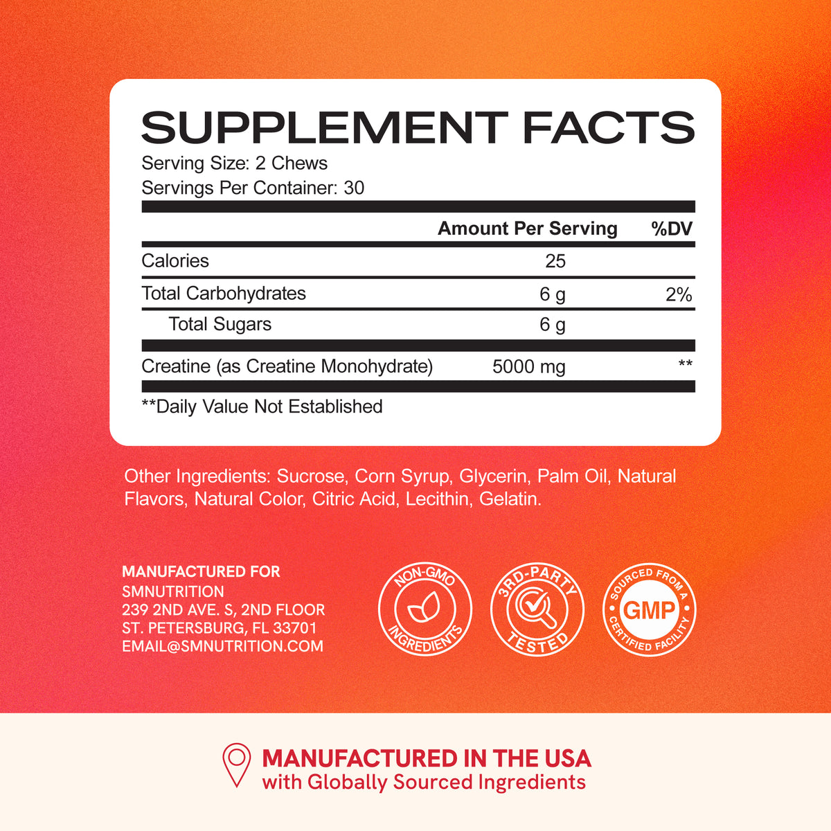 Creatine Chews for Women