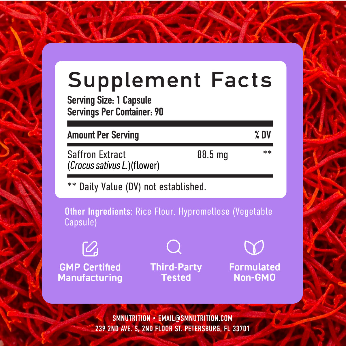 Saffron Capsules