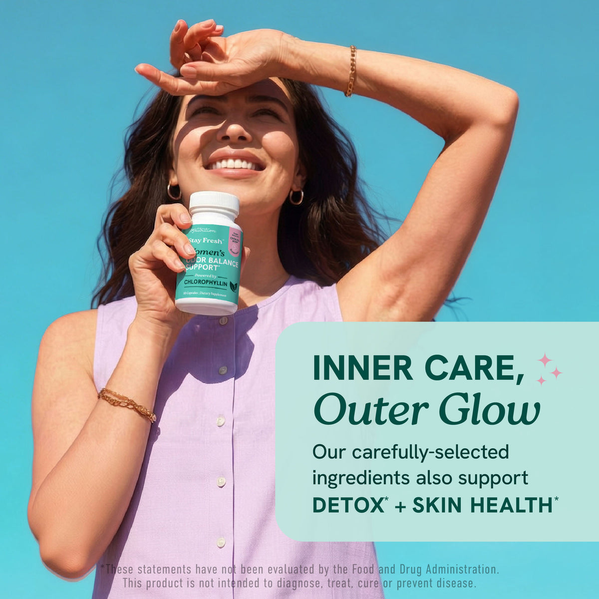 Internal Body Odor Support Capsules