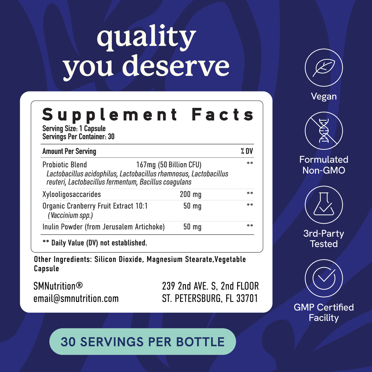Vaginal Probiotic Capsules