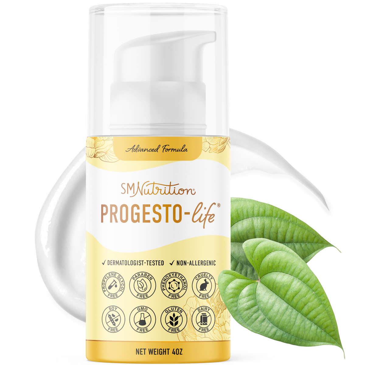 Advanced Formula Progesto-Life Cream 4oz Pump