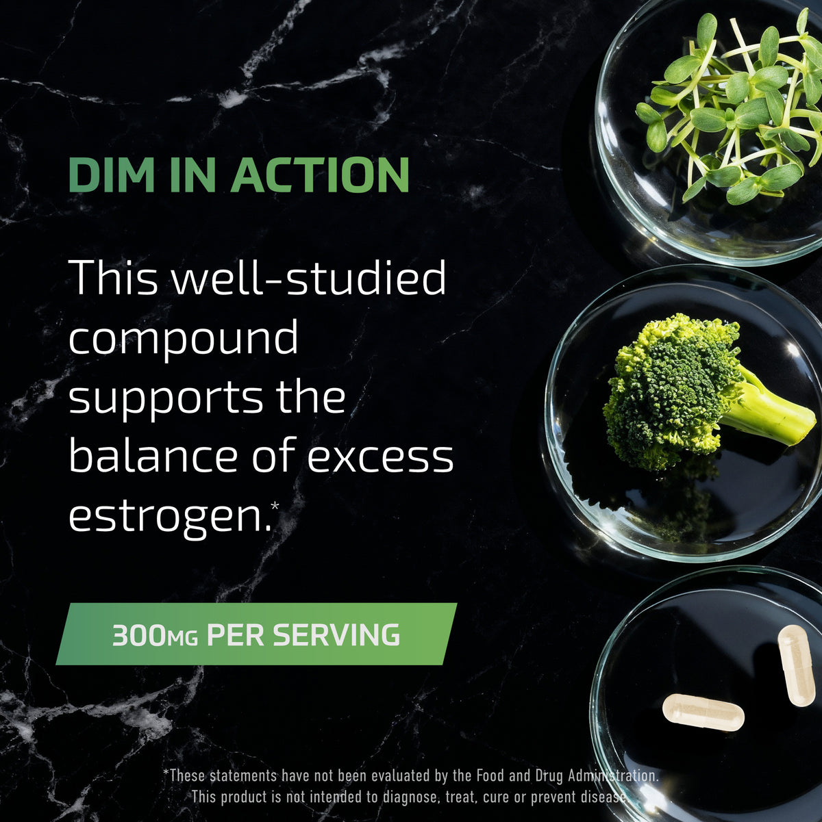 DIM 300mg Complex Capsules, Men