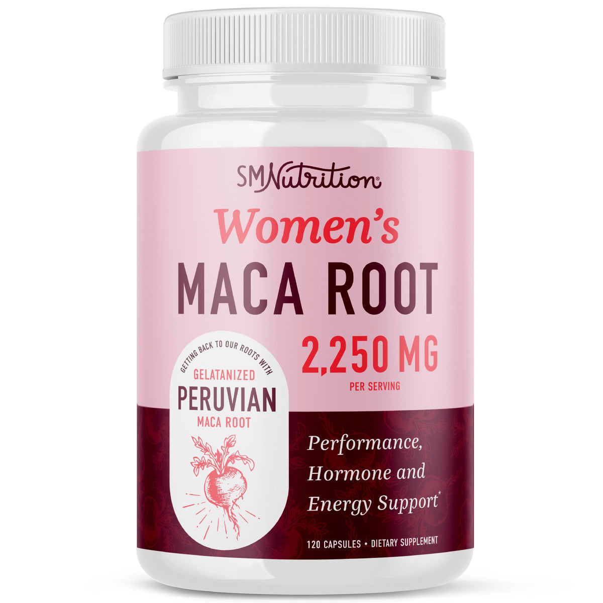 Organic Maca Root 2250MG - 40 Servings