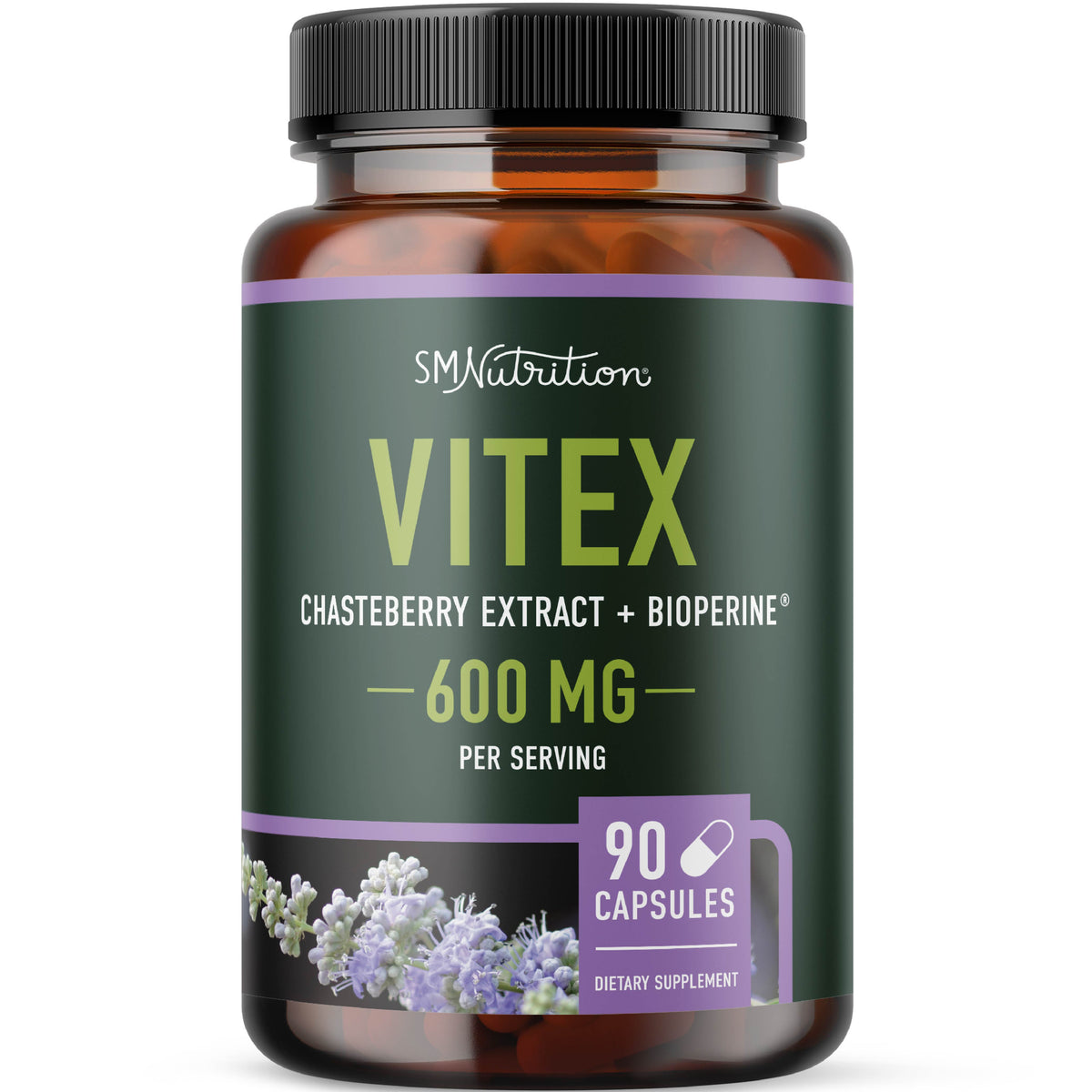 Vitex, 90 Capsules, 600mg Servings