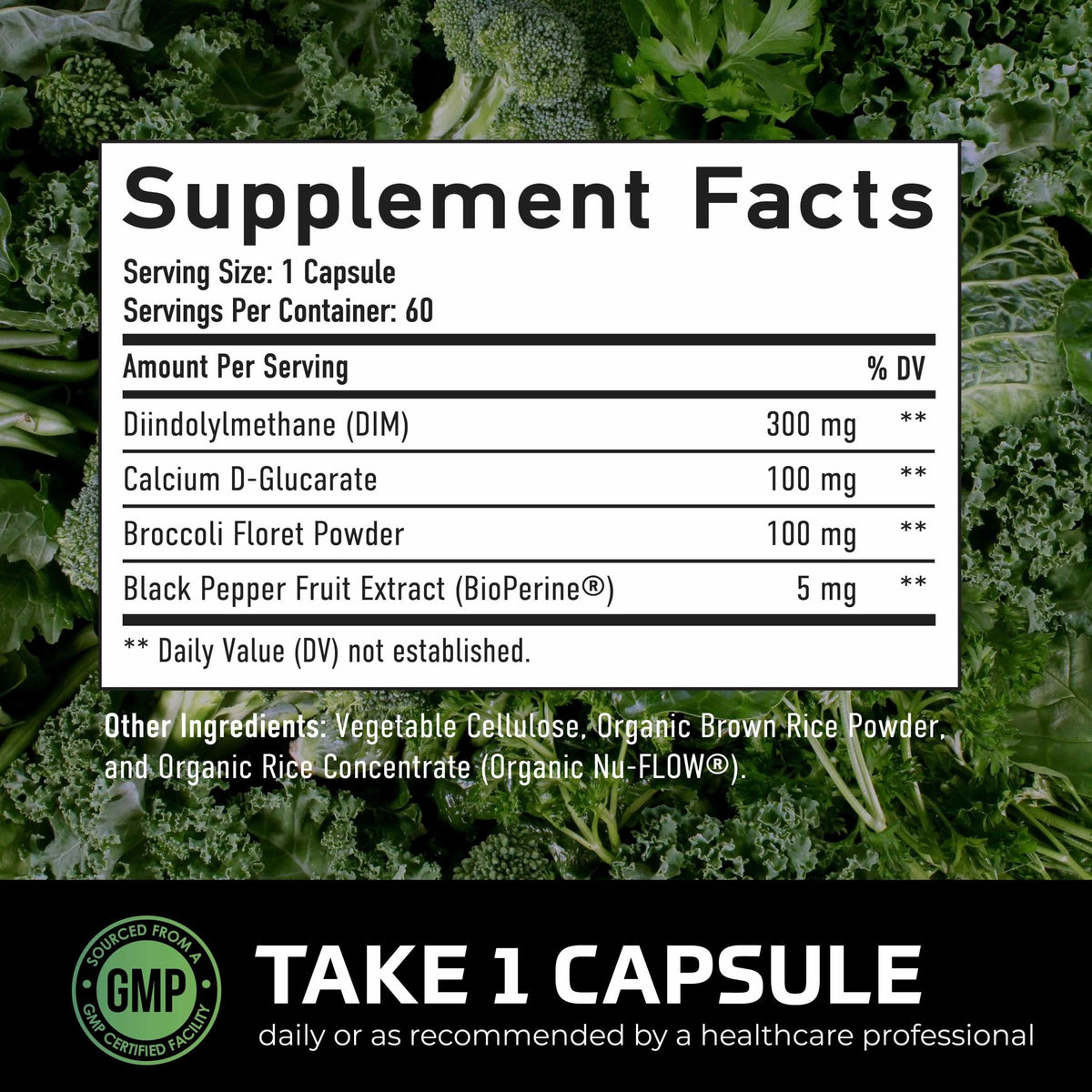 DIM 300 Complex, 60 Capsules - SMNutrition