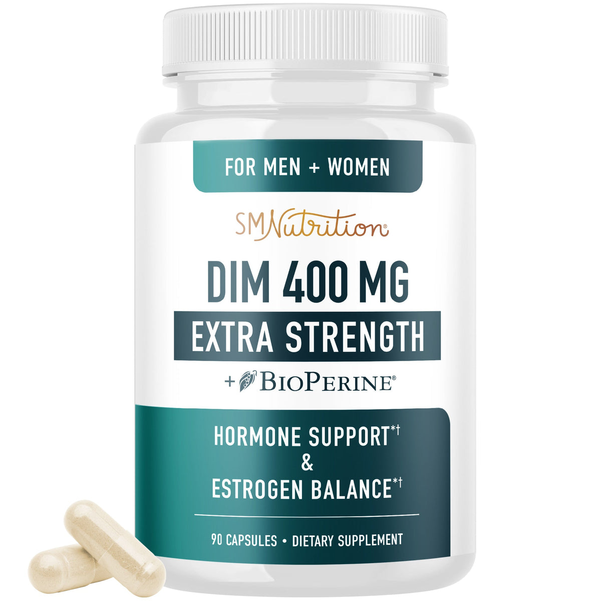 DIM 400mg + BioPerine - SMNutrition