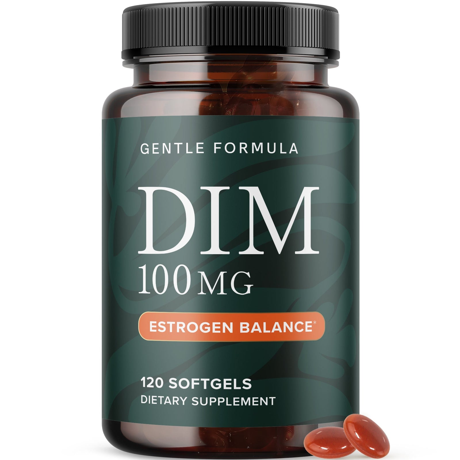 DIM Supplement 100 mg Softgels, 120 ct - SMNutrition