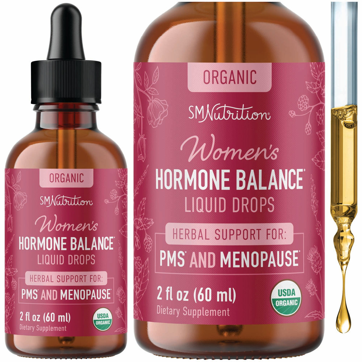 Hormone Balance Liquid Drops, 2oz. - SMNutrition
