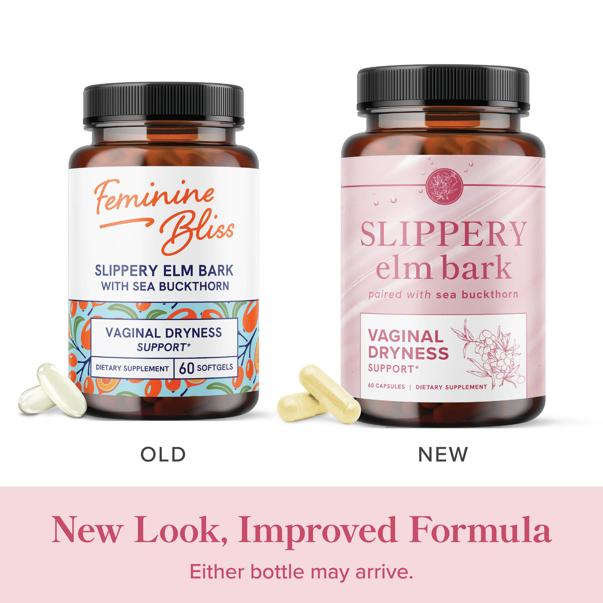 Slippery Elm Bark & Sea Buckthorn Capsules