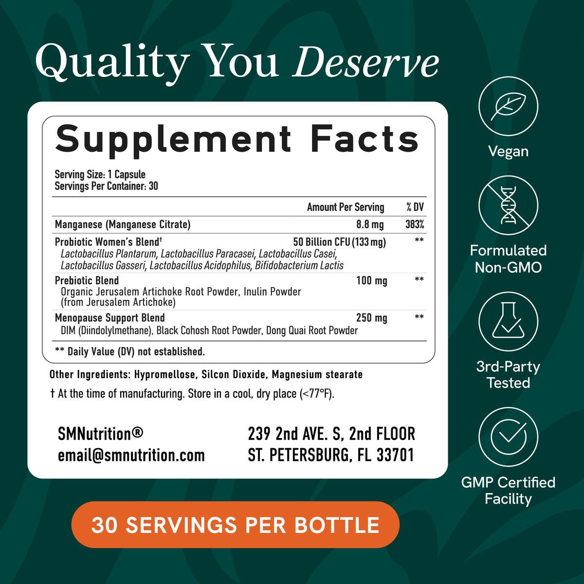 Women's Probiotic Capsules