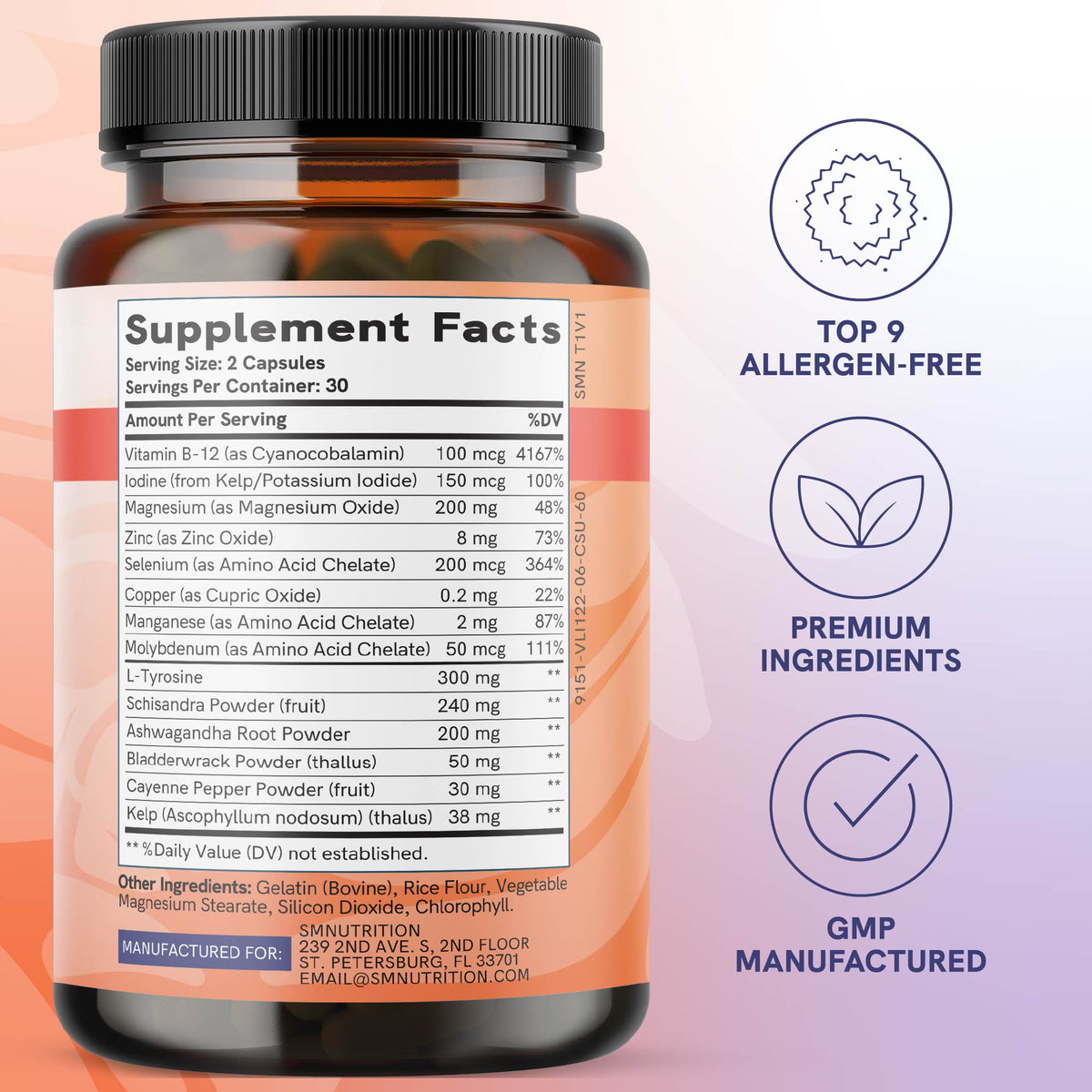 Thyroid Support for Women Capsules