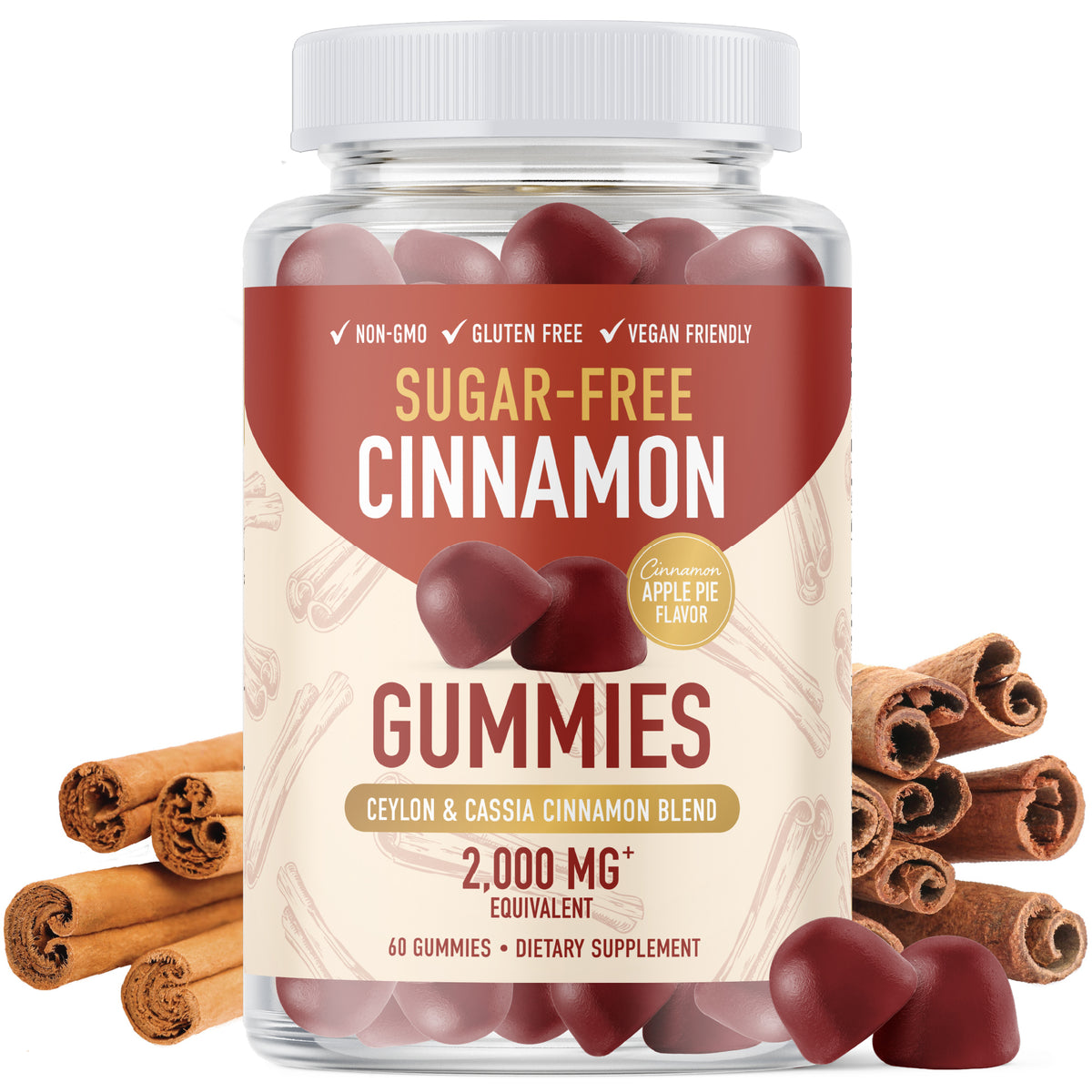Sugar Free Cinnamon Gummies