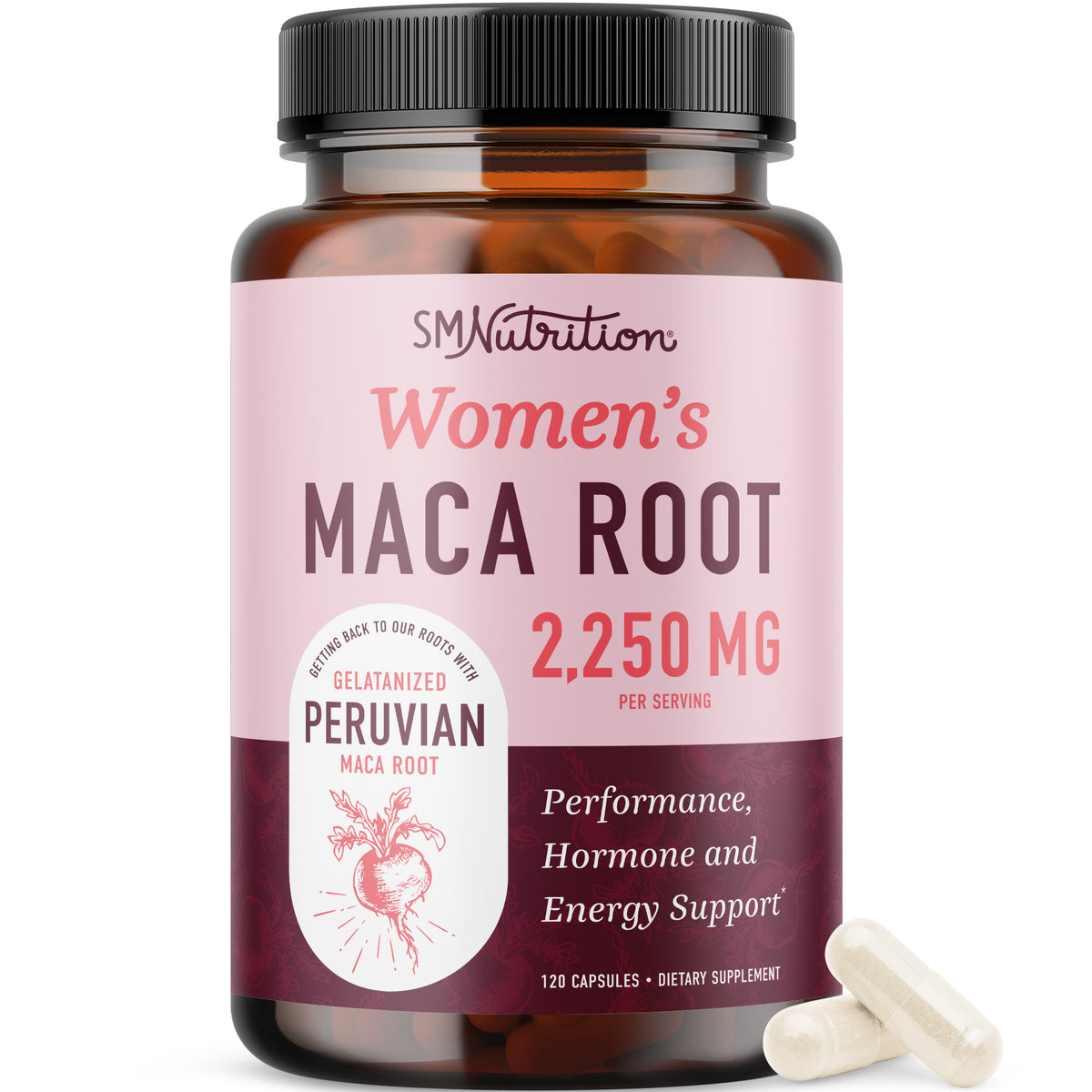 Organic Maca Root 2250MG - 40 Servings