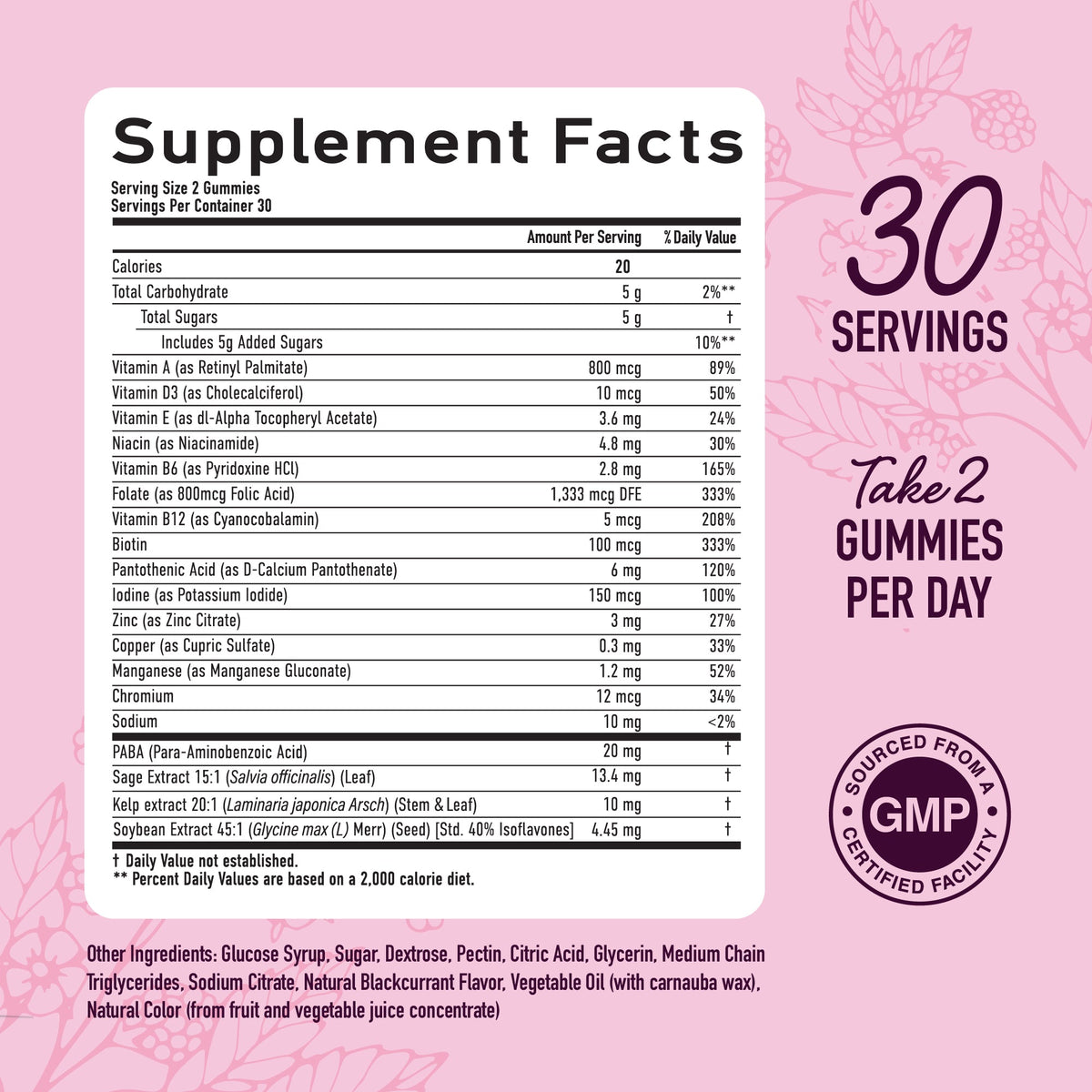 Menopause Support Gummies - SMNutrition
