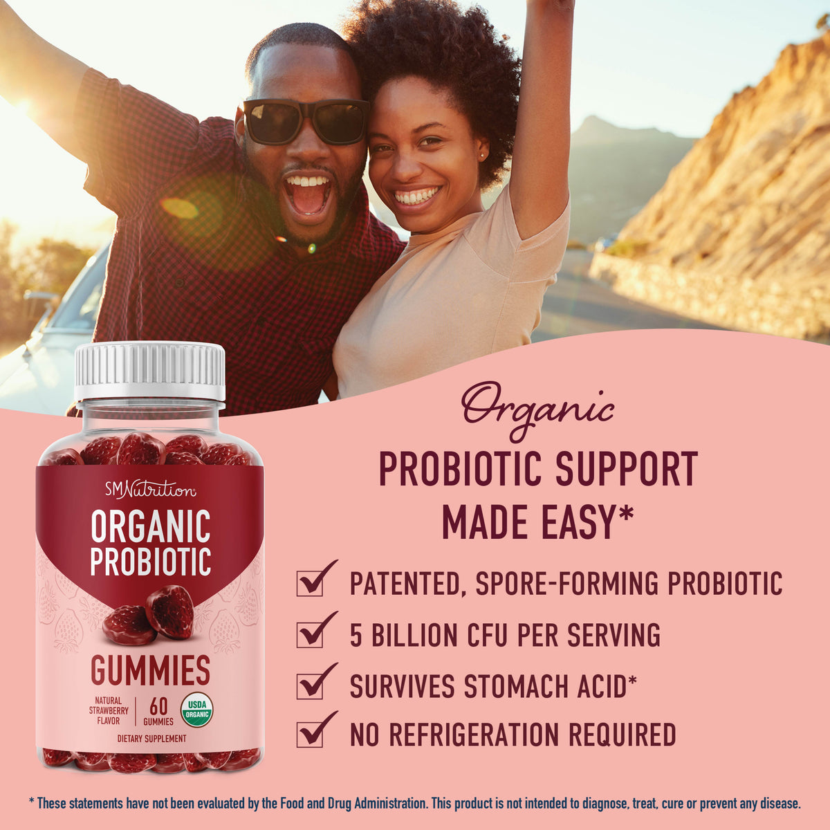 Organic Probiotic Gummies