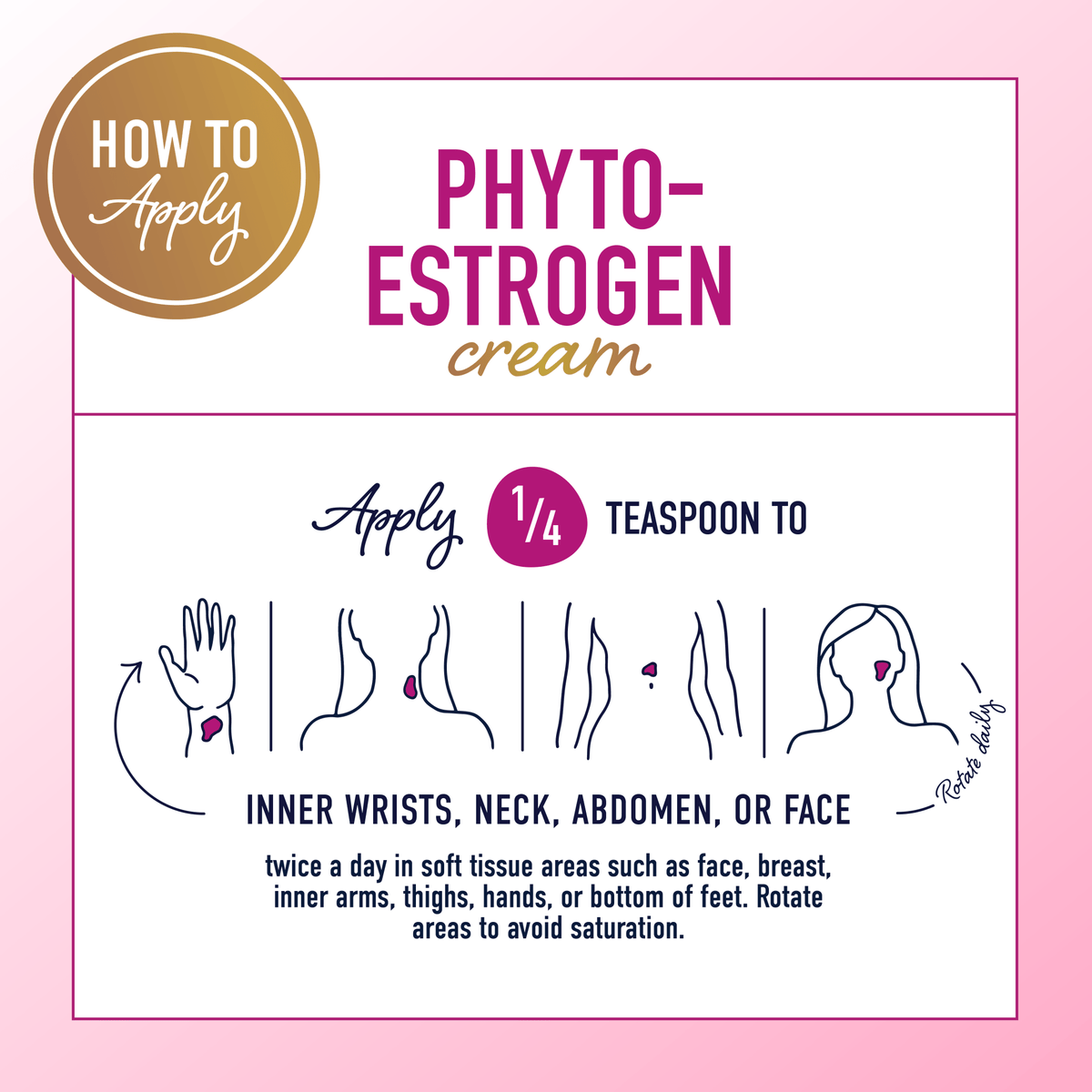 Phyto - Estrogen Cream, 4oz. Pump - SMNutrition