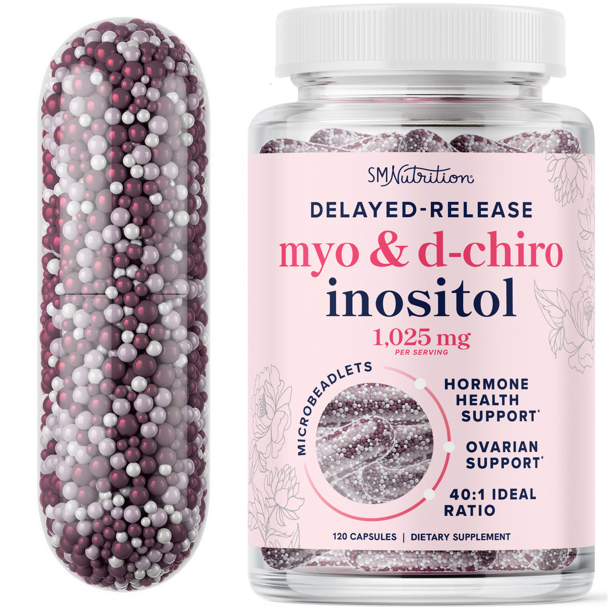 Myo & D-Chiro Inositol Beadlets