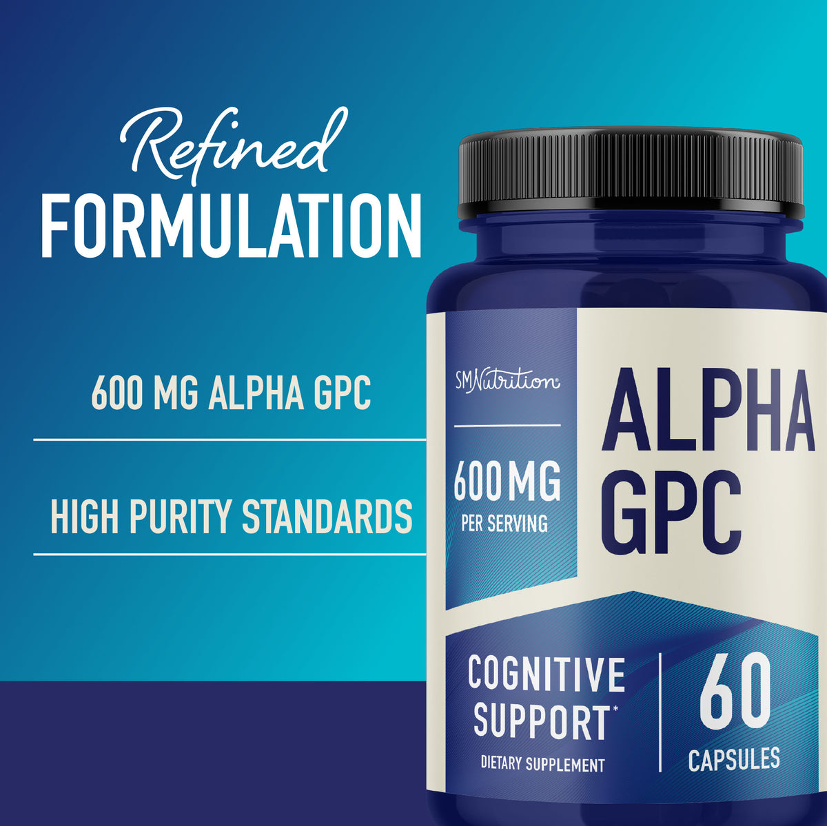 Alpha GPC 600mg Capsules