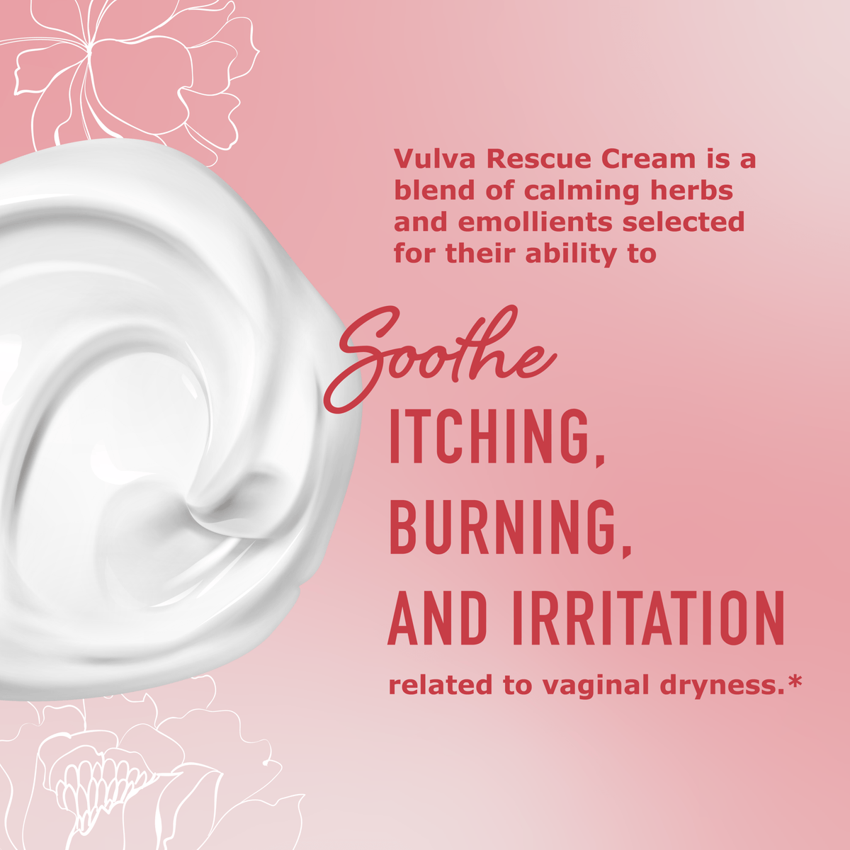 Vulva Rescue Cream, 3oz. Pump - SMNutrition