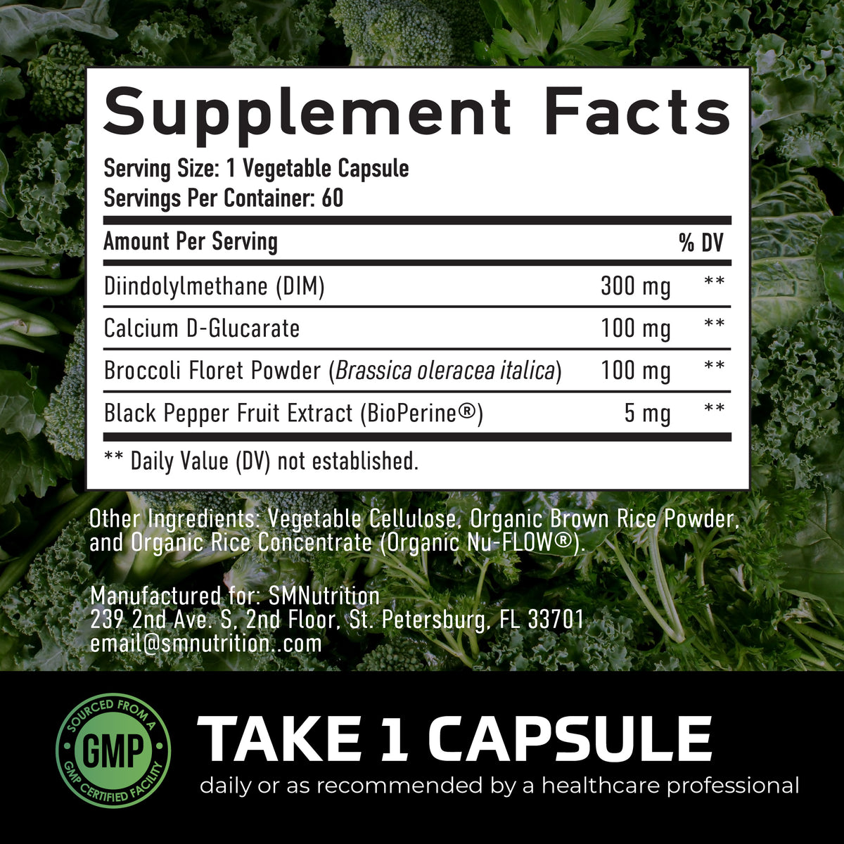 DIM 300mg Complex Capsules, Men