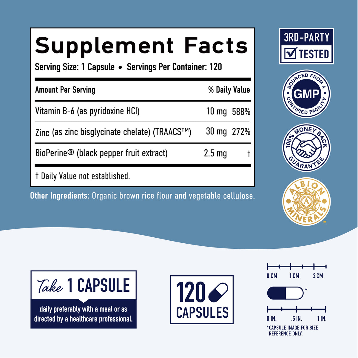 Zinc Glycinate Capsules