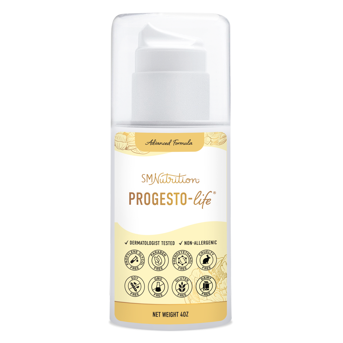 Advanced Formula Progesto-Life Cream 4oz Pump